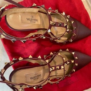 Valentino rock stud heels 37.5
